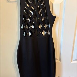 Elegant Black Sleeveless Dress